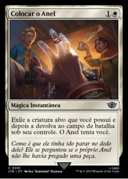 Slip On the Ring | Colocar o Anel