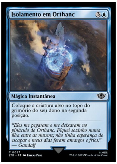 Isolation at Orthanc | Isolamento em Orthanc