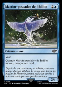Ithilien Kingfisher | Martim-pescador de Ithilien