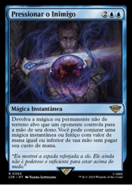 Press the Enemy | Pressionar o Inimigo