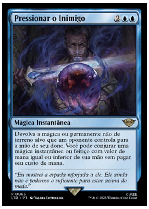 Press the Enemy | Pressionar o Inimigo
