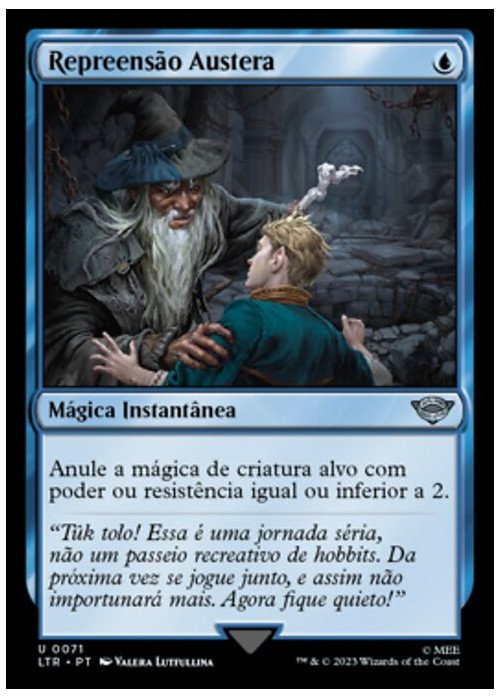Stern Scolding | Repreensão Austera