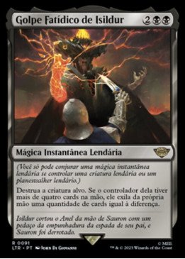 Isildur's Fateful Strike | Golpe Fatídico de Isildur