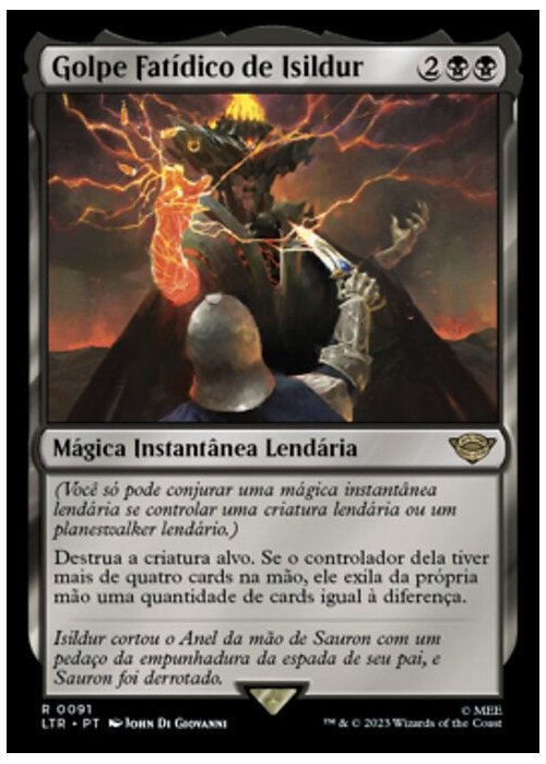 Isildur's Fateful Strike | Golpe Fatídico de Isildur
