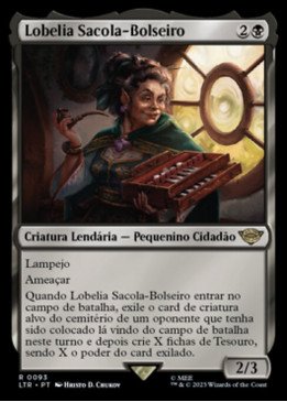 Lobelia Sackville-Baggins | Lobelia Sacola-Bolseiro