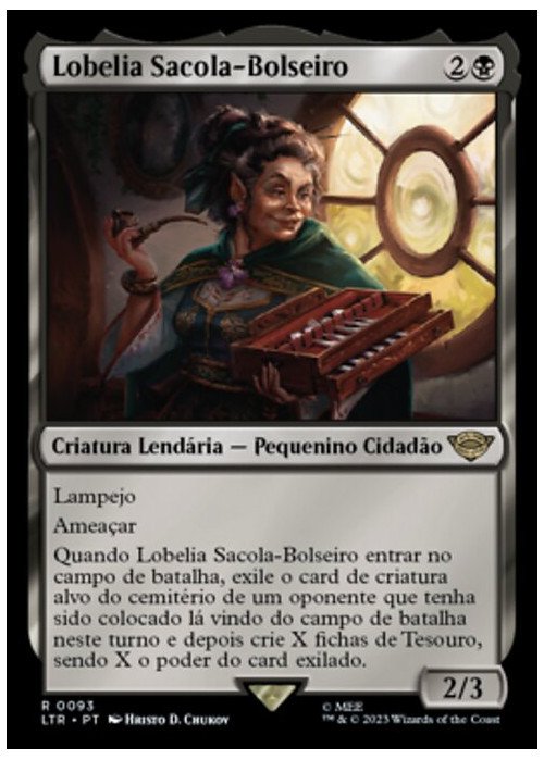 Lobelia Sackville-Baggins | Lobelia Sacola-Bolseiro