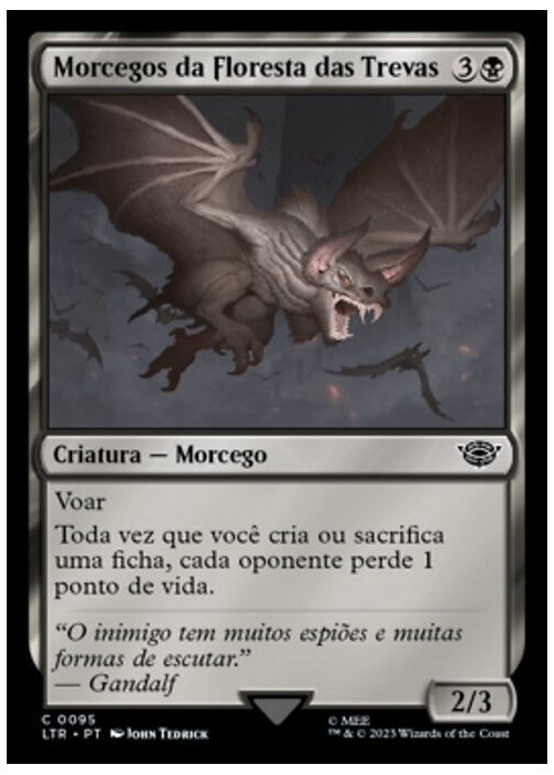 Mirkwood Bats | Morcegos da Floresta das Trevas