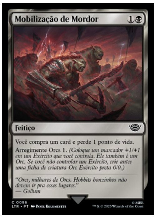 Mordor Muster | Mobilização de Mordor