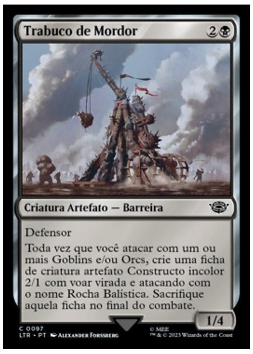 Mordor Trebuchet | Trabuco de Mordor