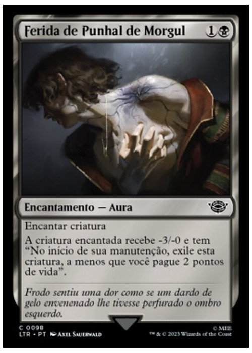 Morgul-Knife Wound | Ferida de Punhal de Morgul