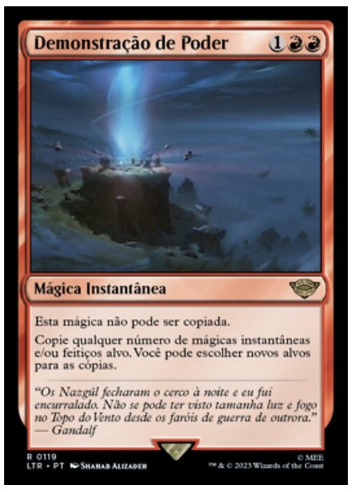 Display of Power | Demonstração de Poder