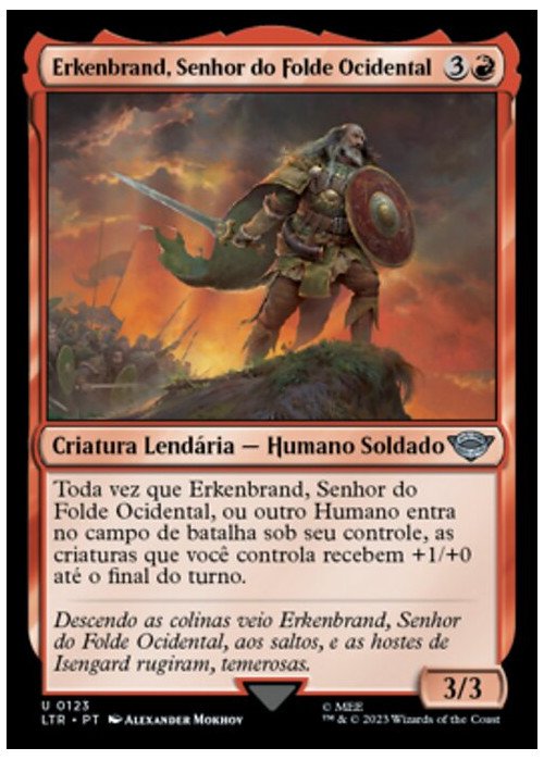 Erkenbrand, Lord of Westfold | Erkenbrand, Senhor do Folde Ocidental
