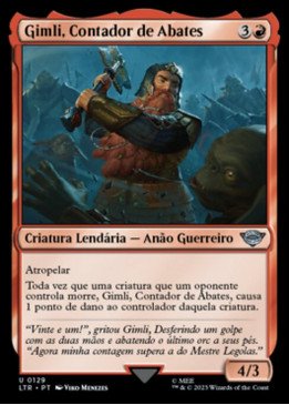Gimli, Counter of Kills | Gimli, Contador de Abates