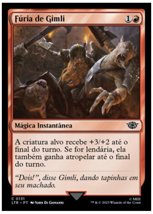 Gimli's Fury | Fúria de Gimli