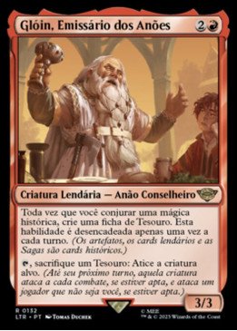 Glóin, Dwarf Emissary | Glóin, Emissário dos Anões