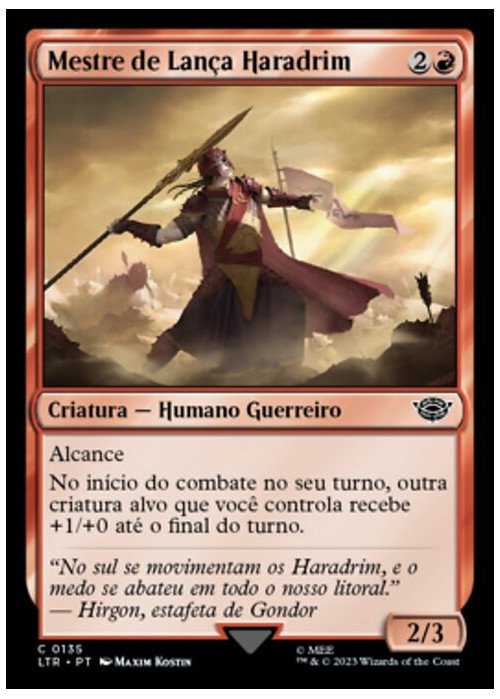 Haradrim Spearmaster | Mestre de Lança Haradrim