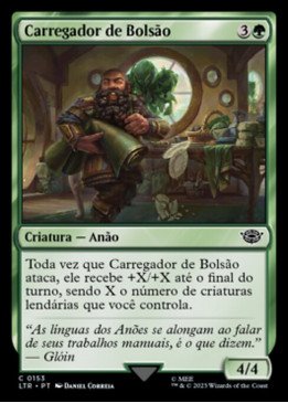Bag End Porter | Carregador de Bolsão