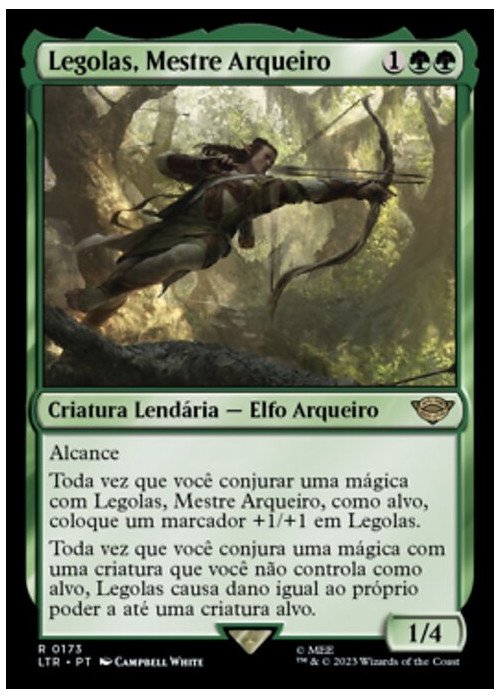 Legolas, Master Archer | Legolas, Mestre Arqueiro