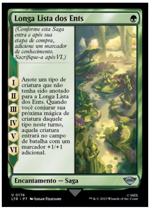 Long List of the Ents | Longa Lista dos Ents