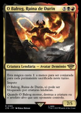 The Balrog, Durin's Bane | O Balrog, Ruína de Durin