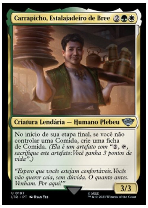 Butterbur, Bree Innkeeper | Carrapicho, Estalajadeiro de Bree