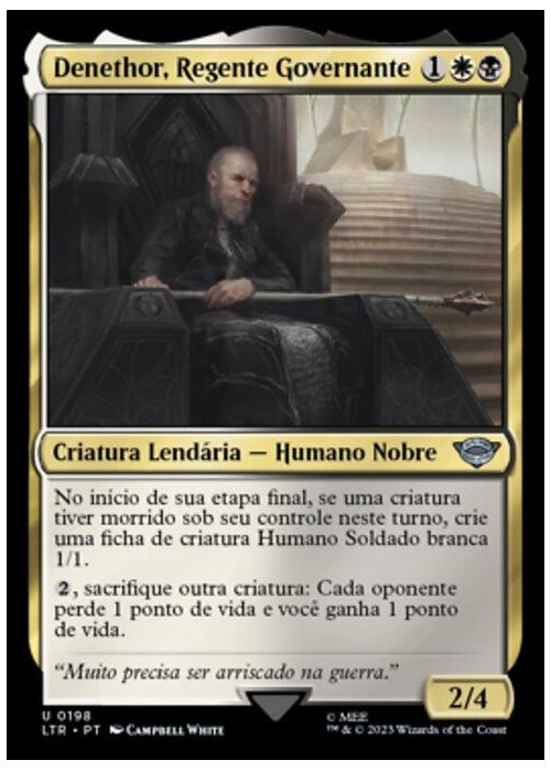 Denethor, Ruling Steward | Denethor, Regente Governante