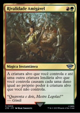 Friendly Rivalry | Rivalidade Amigável