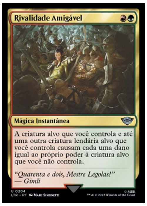 Friendly Rivalry | Rivalidade Amigável
