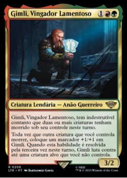 Gimli, Mournful Avenger | Gimli, Vingador Lamentoso