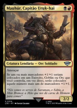 Mauhúr, Uruk-hai Captain | Mauhúr, Capitão Uruk-hai