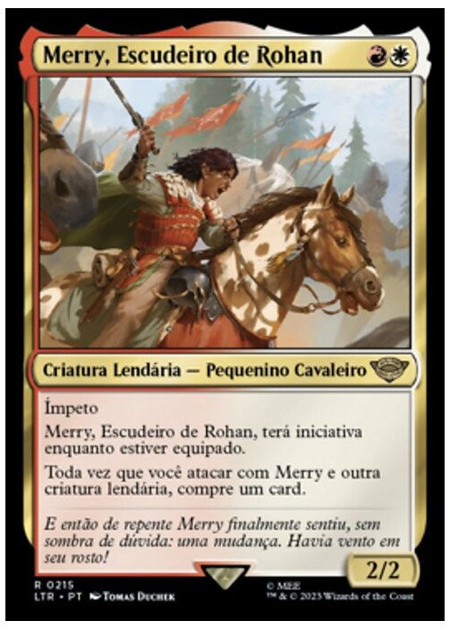 Merry, Esquire of Rohan | Merry, Escudeiro de Rohan