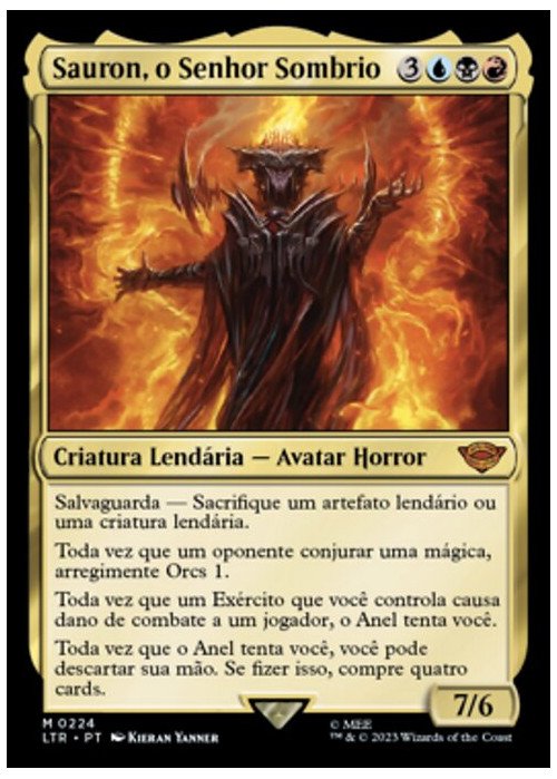 Sauron, the Dark Lord | Sauron, o Senhor Sombrio