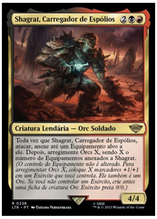 Shagrat, Loot Bearer | Shagrat, Carregador de Espólios