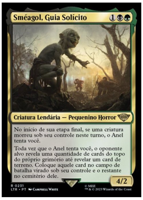 Sméagol, Helpful Guide | Sméagol, Guia Solícito