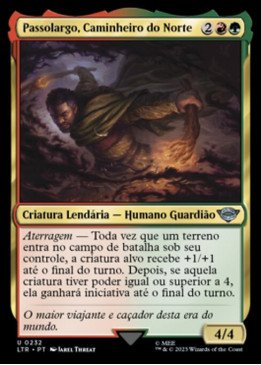 Strider, Ranger of the North | Passolargo, Caminheiro do Norte