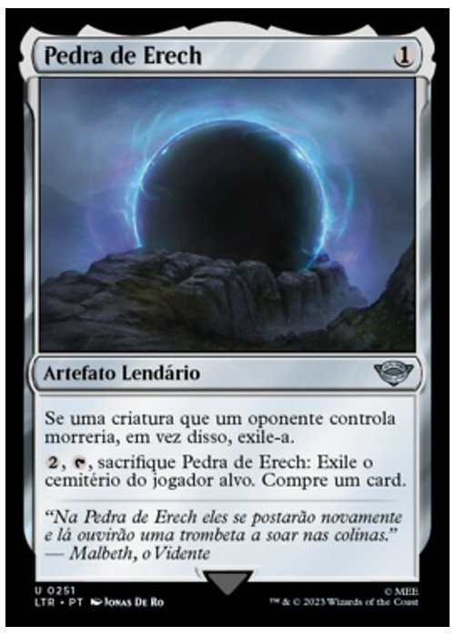 Stone of Erech | Pedra de Erech