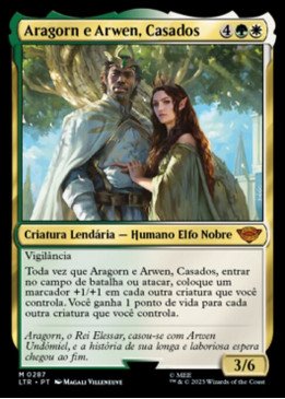 Aragorn and Arwen, Wed | Aragorn e Arwen, Casados
