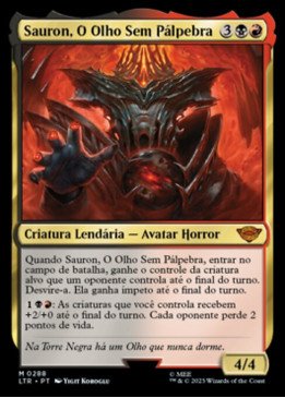 Sauron, the Lidless Eye | Sauron, O Olho Sem Pálpebra
