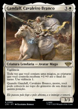 Gandalf, White Rider | Gandalf, Cavaleiro Branco