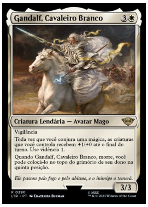 Gandalf, White Rider | Gandalf, Cavaleiro Branco