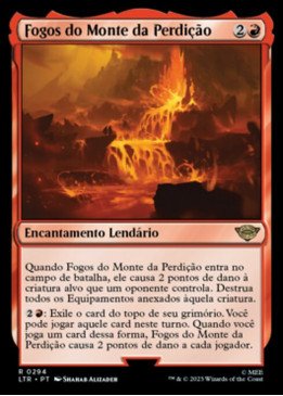 Fires of Mount Doom | Fogos do Monte da Perdição