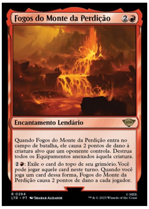 Fires of Mount Doom | Fogos do Monte da Perdição