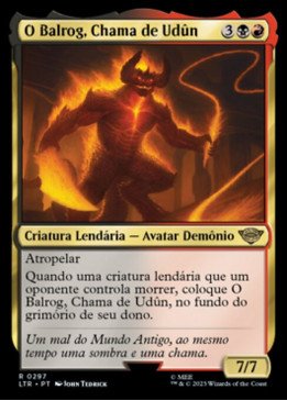 The Balrog, Flame of Udûn | O Balrog, Chama de Udûn