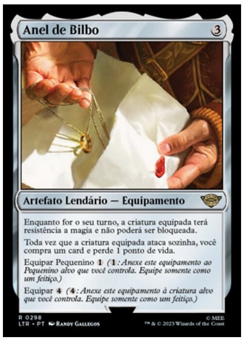 Bilbo's Ring | Anel de Bilbo