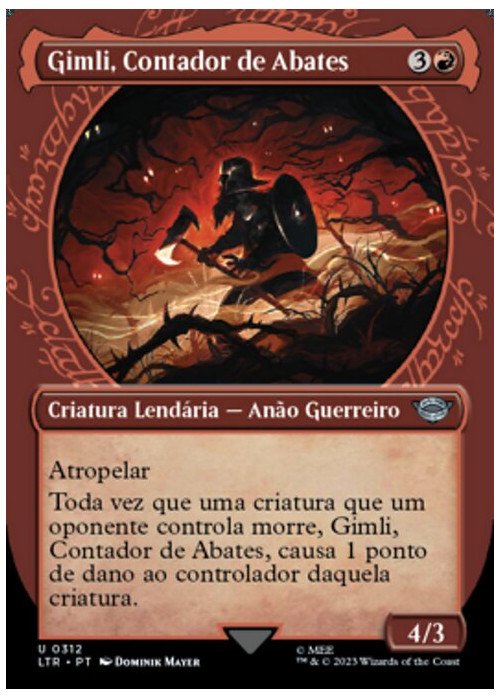 Gimli, Counter of Kills | Gimli, Contador de Abates