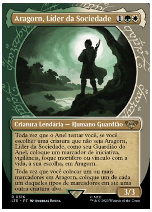Aragorn, Company Leader | Aragorn, Líder da Sociedade