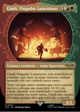 Gimli, Mournful Avenger | Gimli, Vingador Lamentoso