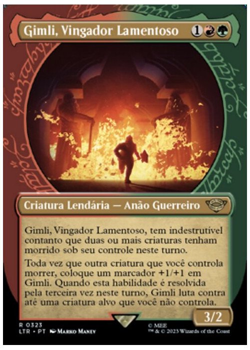 Gimli, Mournful Avenger | Gimli, Vingador Lamentoso