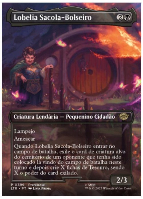 Lobelia Sackville-Baggins | Lobelia Sacola-Bolseiro