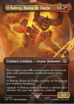 The Balrog, Durin's Bane | O Balrog, Ruína de Durin